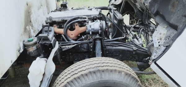 รถบรรทุก ISUZU ตู้แห้งหัวการ์ตูน รุ่น NPR66PX5 เครื่อง4 สูบ 120 แรงม้า