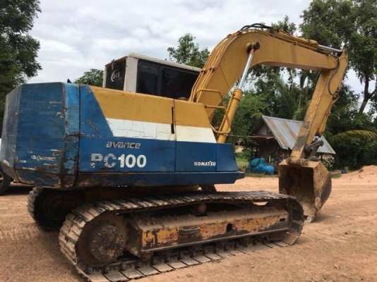 ขายรถขุดpc100-5Z..รถสวยสภาพดี เอกสารอินวอยล์