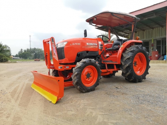 สินค้าเข้าใหม่คับ L4708 DT สภาพพร้อมใช้งาน อุปกรณ์3ชิ้น ราคา385000บาท ต่อรองได้ พร้อมจัดส่ง ใช้งาน1700ช.ม. #0906910337ต้า #ร้าน ส.เจริญแทรกเตอร์