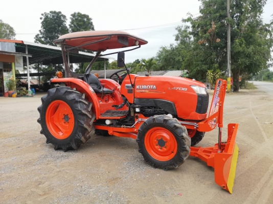 สินค้าเข้าใหม่คับ L4708 DT สภาพพร้อมใช้งาน อุปกรณ์3ชิ้น ราคา385000บาท ต่อรองได้ พร้อมจัดส่ง ใช้งาน1700ช.ม. #0906910337ต้า #ร้าน ส.เจริญแทรกเตอร์