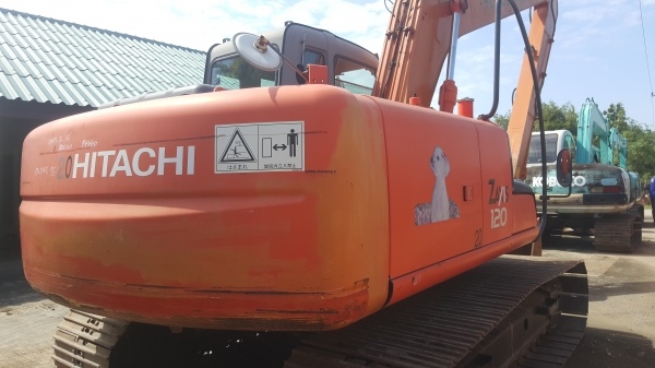ขายฮิตาชิZX120 รถญี่ปุ่นนำเข้าบูมยาว12เมตร