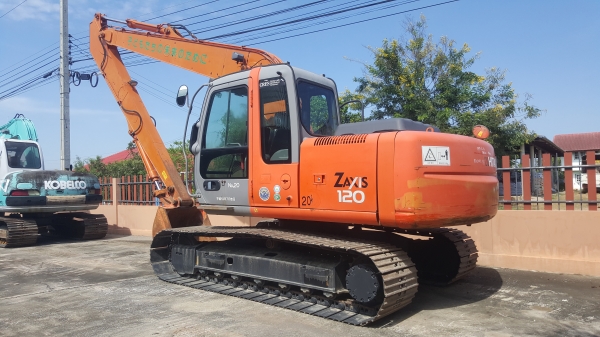 ขายฮิตาชิZX120 รถญี่ปุ่นนำเข้าบูมยาว12เมตร