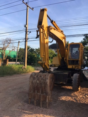 ขาย 300,000 แบคโฮล้อยาง MITSUBISHI MS 110 เครื่องดี ปั้มแรง เกียร์ดี ยางดี เอวแน่น รถพร้อมใช้งาน เอกสารซื้อขาย รถอยู่ กำแพงเพชร 090-772-3710 090-772-3708