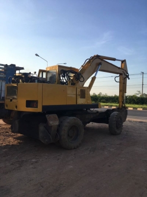 ขาย 300,000 แบคโฮล้อยาง MITSUBISHI MS 110 เครื่องดี ปั้มแรง เกียร์ดี ยางดี เอวแน่น รถพร้อมใช้งาน เอกสารซื้อขาย รถอยู่ กำแพงเพชร 090-772-3710 090-772-3708