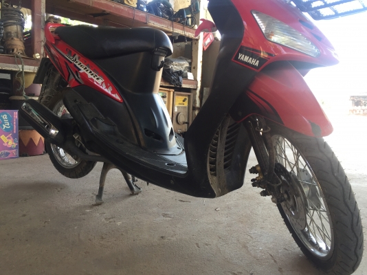 ขาย มอเตอร์ไซค์ Yamaha Mio ตัวแรง สีแดง วิ่งน้อย