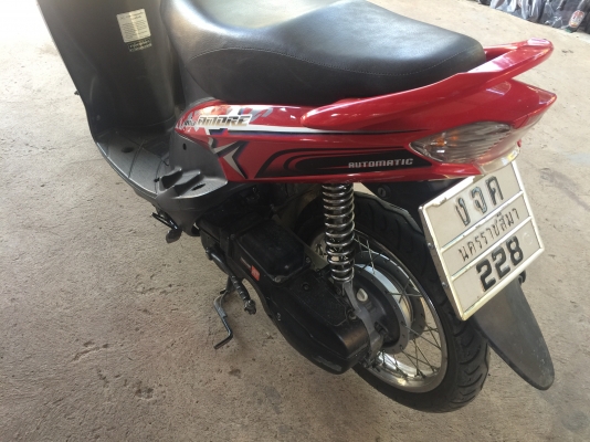 ขาย มอเตอร์ไซค์ Yamaha Mio ตัวแรง สีแดง วิ่งน้อย