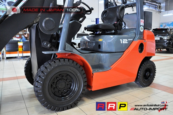 ขายรถโฟล์คลิฟท์มือสอง TOYOTA รุ่น 8FG20-30911 นำเข้าจากประเทศญี่ปุ่น 100\% ไม่เคยใช้งานในไทย ขายรถโฟล์คลิฟท์มือสอง TOYOTA รุ่น 8FG20-30911 นำเข้าจากประเทศญี่ปุ่น 100\% ไม่เคยใช้งานในไทย