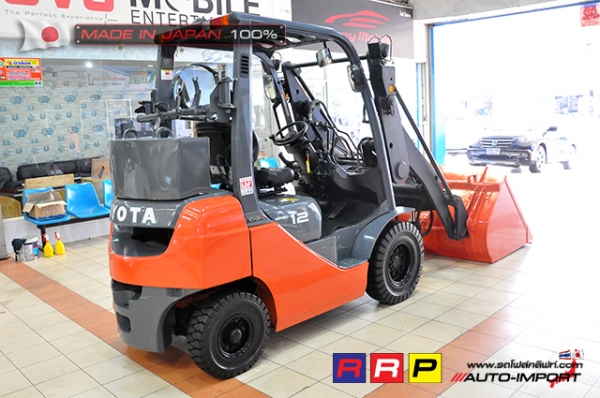 ขายรถโฟล์คลิฟท์มือสอง TOYOTA รุ่น 8FG20-30911 นำเข้าจากประเทศญี่ปุ่น 100\% ไม่เคยใช้งานในไทย ขายรถโฟล์คลิฟท์มือสอง TOYOTA รุ่น 8FG20-30911 นำเข้าจากประเทศญี่ปุ่น 100\% ไม่เคยใช้งานในไทย