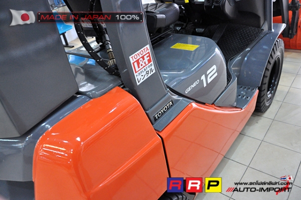 ขายรถโฟล์คลิฟท์มือสอง TOYOTA รุ่น 8FG20-30911 นำเข้าจากประเทศญี่ปุ่น 100\% ไม่เคยใช้งานในไทย ขายรถโฟล์คลิฟท์มือสอง TOYOTA รุ่น 8FG20-30911 นำเข้าจากประเทศญี่ปุ่น 100\% ไม่เคยใช้งานในไทย