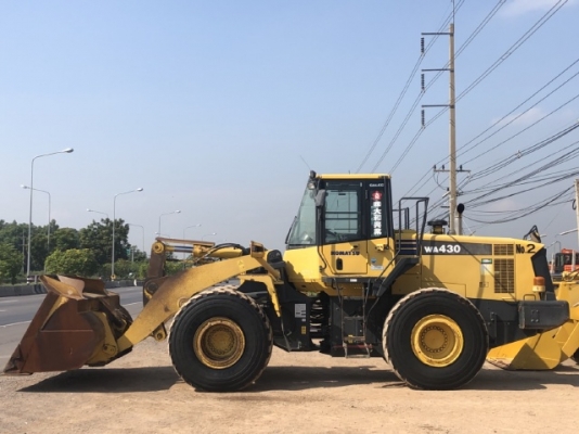 ขายรถตักล้อยาง KOMATSU WA430-6 นำเข้าเองจากญี่ปุ่น สภาพสวยพร้อมใช้ มีVDOการทำงานครับ ขายรถตักล้อยาง KOMATSU WA430-6 นำเข้าเองจากญี่ปุ่น สภาพสวยพร้อมใช้ มีVDOการทำงานครับ