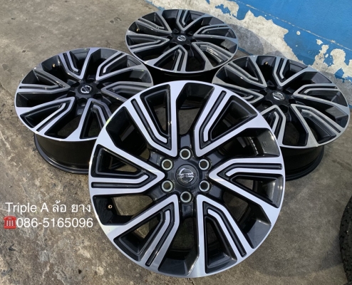 ล้อแม็กป้ายแดง 6รู114 Nissan Terra ขอบ 18 รุ่นใหม่ล่าสุด สวยกริ๊บ ล้อแม็กป้ายแดง 6รู114 Nissan Terra ขอบ 18 รุ่นใหม่ล่าสุด สวยกริ๊บ
