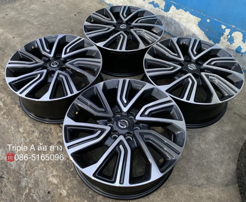 ล้อแม็กป้ายแดง 6รู114 Nissan Terra ขอบ 18 รุ่นใหม่ล่าสุด สวยกริ๊บ ล้อแม็กป้ายแดง 6รู114 Nissan Terra ขอบ 18 รุ่นใหม่ล่าสุด สวยกริ๊บ