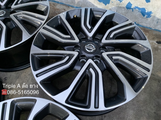 ล้อแม็กป้ายแดง 6รู114 Nissan Terra ขอบ 18 รุ่นใหม่ล่าสุด สวยกริ๊บ ล้อแม็กป้ายแดง 6รู114 Nissan Terra ขอบ 18 รุ่นใหม่ล่าสุด สวยกริ๊บ