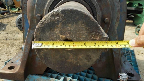หัวเกียร์ทดญี่ปุ่น SUMITOMO อัตราทด 1:59 (25rpm) เพลาขาออก 7&rdquo;(170mm) เพลาขาเข้า 3&rdquo;(80mm)