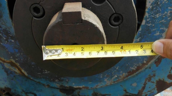 หัวเกียร์ทดญี่ปุ่น SUMITOMO อัตราทด 1:59 (25rpm) เพลาขาออก 7&rdquo;(170mm) เพลาขาเข้า 3&rdquo;(80mm)