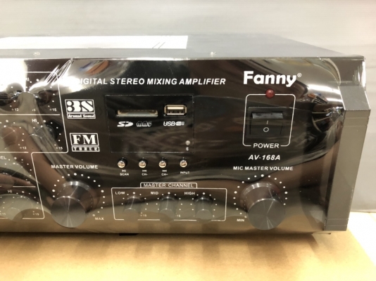 เพาเวอร์ ยี่ห้อ FANNY รุ่น AV-168A ของใหม่ เชื่อมบลูทูธได้ รับวิทยุ FM เชื่อมต่อ USB ได้ เพาเวอร์ ยี่ห้อ FANNY รุ่น AV-168A ของใหม่ เชื่อมบลูทูธได้ รับวิทยุ FM เชื่อมต่อ USB ได้