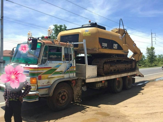 ขายคู่ 2 คัน 1.CAT 320 D 2.HINO FM18 ราคา 1900000