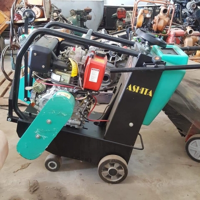 เครื่องตัดคอนกรีต ASHITA Q450-D เครื่องดีเซล ของใหม่