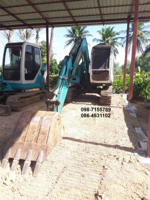 ขาย!! >>> Kobelco Sk60mark5 ระบบดี แอร์เย้น พร้อมลุย <<< เบอร์ติดต่อ 098-7155789 086-4631102