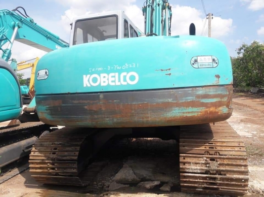 ขายจ้า..KOBELCO SK100-3. มาร์คไฟว์ ซุปเปอร์  เก่านอกแท้  แทรค70  มีลายแย๊ก..สภาพสวย พร้อมใช้  โทร 089-3818694จ๊อย..
