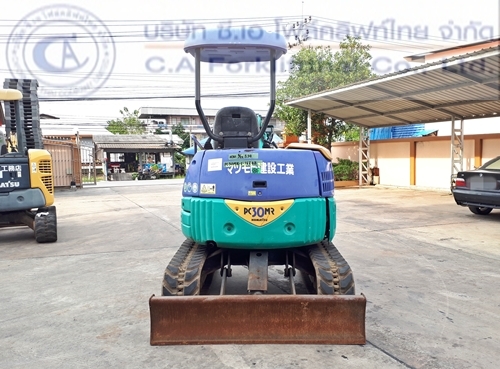 ขาย รถขุด แบคโฮ KOMATSU รุ่น PC30MR-1 ใช้งานมาเพียง 4600 ชม