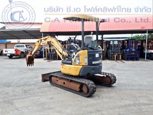 ขาย รถขุดแบคโฮ KOMATSU รุ่น PC30MR-2  ใช้งานมาเพียง 1000 ชม