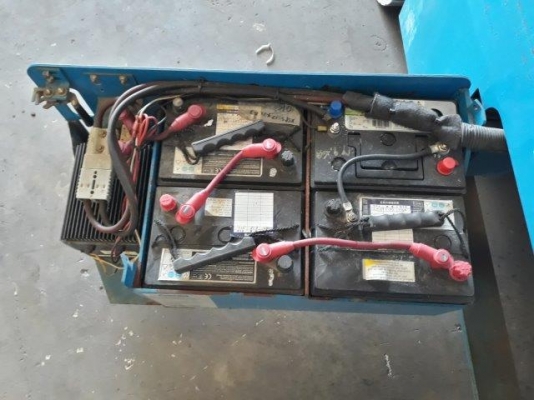 กระเช้าไฟฟ้า GENIE GS2632 # 76285 ยกสูง 7.9 เมตร มือสองญี่ปุ่น