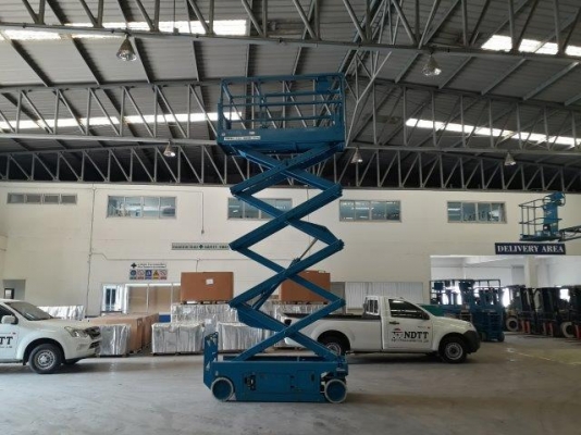 กระเช้าไฟฟ้า GENIE GS2632 # 62665 ยกสูง 7.9 เมตร มือสองญี่ปุ่น