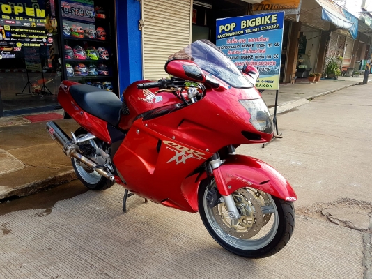 ขายแลกเทิร์นคับ HONDA CBR1100 BLACKBIRD ปี2000 หัวฉีด แต่งสวย อินวอยส์ สรรพสามิตรแท้???? ราคา 89000 