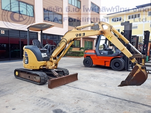 ขาย รถขุด แบคโฮ KOMATSU รุ่น PC30MR-2 คันที่ 2 ใช้งานมาเพียง 1700 ชม