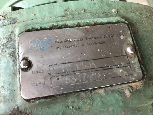 ( เหลือ 1ชุดครับ )ขายปั๊มน้ำหอยโข่ง Peerlees pump 7.5HP. 380V made in USA. ขนาดเข้า 4นิ้ว ออก 3นิ้ว ใบพัดทองเหลือง โครงสร้างแข็งแรง สภาพสวย หมุนนิ่ม พร้อมใช้งาน มี 2ชุด ราคาชุดละ 14,000 บาท ( เหลือ 1ชุดครับ )ขายปั๊มน้ำหอยโข่ง Peerlees pump 7.5HP. 380V made in USA. ขนาดเข้า 4นิ้ว ออก 3นิ้ว ใบพัดทองเหลือง โครงสร้างแข็งแรง สภาพสวย หมุนนิ่ม พร้อมใช้งาน มี 2ชุด ราคาชุดละ 14,000 บาท