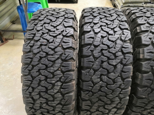 ยาง BF ko2 AllTerrain 265/75/16 สภาพใหม่มาก เพิ่งใส่ลงพื้น 4เส้น ยาง BF ko2 AllTerrain 265/75/16 สภาพใหม่มาก เพิ่งใส่ลงพื้น 4เส้น