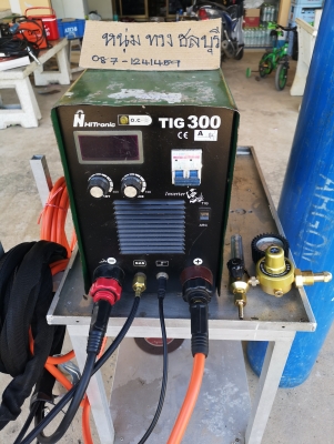 ขายตู้เชื่อม 2 ระบบ เชื่อมอาร์กอนและเชื่อมธูป มือ2 ยี่ห้อ Hitronic. รุ่นTIG300A