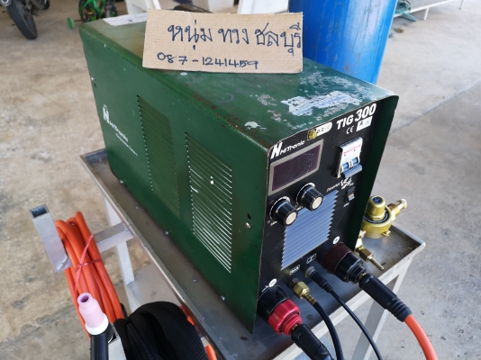 ขายตู้เชื่อม 2 ระบบ เชื่อมอาร์กอนและเชื่อมธูป มือ2 ยี่ห้อ Hitronic. รุ่นTIG300A