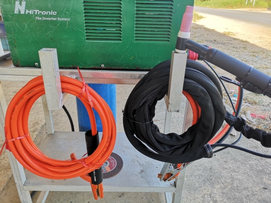 ขายตู้เชื่อม 2 ระบบ เชื่อมอาร์กอนและเชื่อมธูป มือ2 ยี่ห้อ Hitronic. รุ่นTIG300A