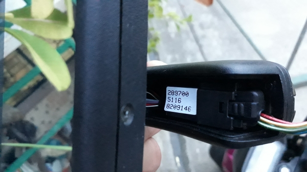 กระจกมองหลัง BMW E39 แท้ แบบตัดแสง