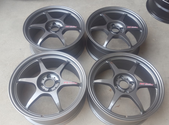 ล้อมือ2 P1 ขอบ17 4รู100 กว้าง 7.5 ET40  4 ล้อ