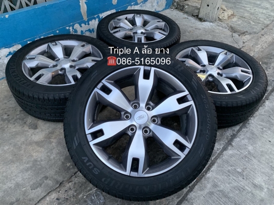 ล้อแม็ก Ford Everest ขอบ 20 พร้อมยาง 265-50-20 Goodyear ปี 16 ดอกยางหนาปึก