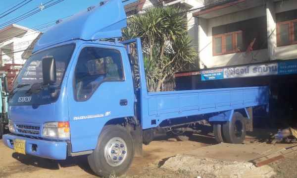 ISUZU NPR130 เทอร์โบ สวยจัด ปี48 ตัวสุดท้ายของรุ่นก่อนเป็นตาเพชร พวงมาลัยพาวเวอร์ รถห้างแท้(มือเดียว