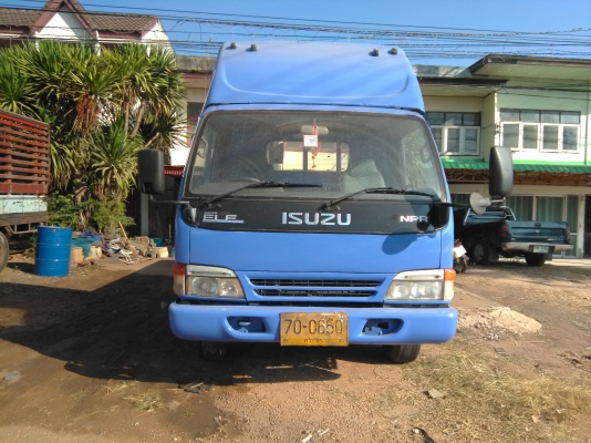ISUZU NPR130 เทอร์โบ สวยจัด ปี48 ตัวสุดท้ายของรุ่นก่อนเป็นตาเพชร พวงมาลัยพาวเวอร์ รถห้างแท้(มือเดียว