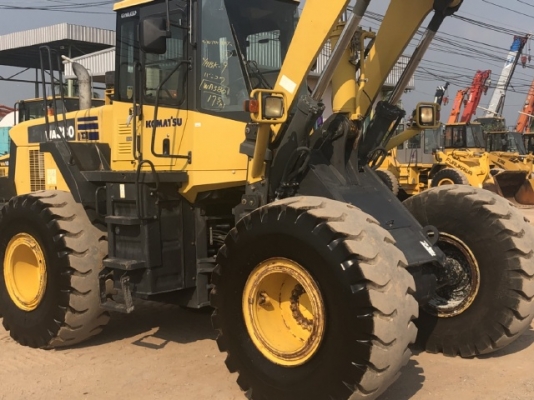 ขายรถตักล้อยาง KOMATSU WA380-5 นำเข้าเองจากญี่ปุ่น สภาพสวยพร้อมใช้ มีVDOการทำงานครับ