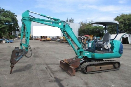 ขายรถแบคโฮ KOMATSU PC35R-8 (มีหัวแย็กปูน พร้อมบุ้งกี๋)