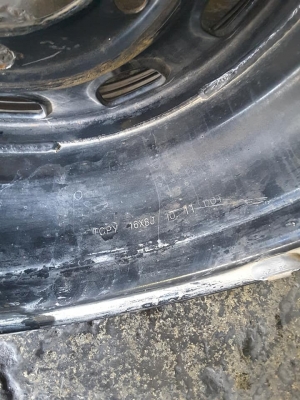 กะทะ Rock 6รู139 ขอบ 16*8 et-25 สภาพสวยๆ 1ชุด