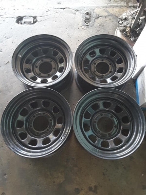 กะทะ Rock 6รู139 ขอบ 16*8 et-25 สภาพสวยๆ 1ชุด