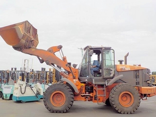 ขายรถตักล้อยาง HITACHI ZW180 (เทียบเท่า WA320) นำเข้าเองจากญี่ปุ่น สภาพสวยพร้อมใช้ ถึงเร็วๆนี้ครับ