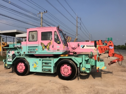 ขายรถเครน TADANO TR80M-1 (ขนาด 8 ตัน) ปี 1994 รถนอกนำเข้าจากญี่ปุ่น สภาพสวยพร้อมใช้ มีVDOการทำงานครั ขายรถเครน TADANO TR80M-1 (ขนาด 8 ตัน) ปี 1994 รถนอกนำเข้าจากญี่ปุ่น สภาพสวยพร้อมใช้ มีVDOการทำงานครั