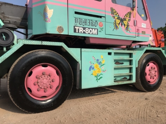ขายรถเครน TADANO TR80M-1 (ขนาด 8 ตัน) ปี 1994 รถนอกนำเข้าจากญี่ปุ่น สภาพสวยพร้อมใช้ มีVDOการทำงานครั