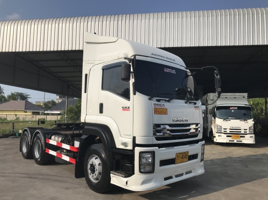 ขาย 10 ล้อหัวลาก ISUZU GXZ 360 EURO 3 รุ่นหน้าตึก เครื่องคอมมอลเรล 360 เเรงม้า รุ่นท่อทอง เบรคทิฟฟี่