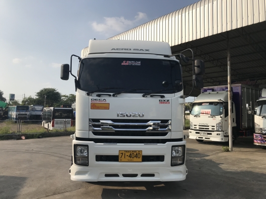 ขาย 10 ล้อหัวลาก ISUZU GXZ 360 EURO 3 รุ่นหน้าตึก เครื่องคอมมอลเรล 360 เเรงม้า รุ่นท่อทอง เบรคทิฟฟี่
