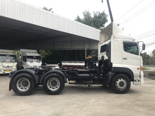 ขาย 10 ล้อหัวลาก VICTOR HINO FM1A 344 EURO 3 เครื่องคอมมอลเรล 344 เเรงม้า เบรคทิฟฟี่กระจกไฟฟ้าเบาะนั